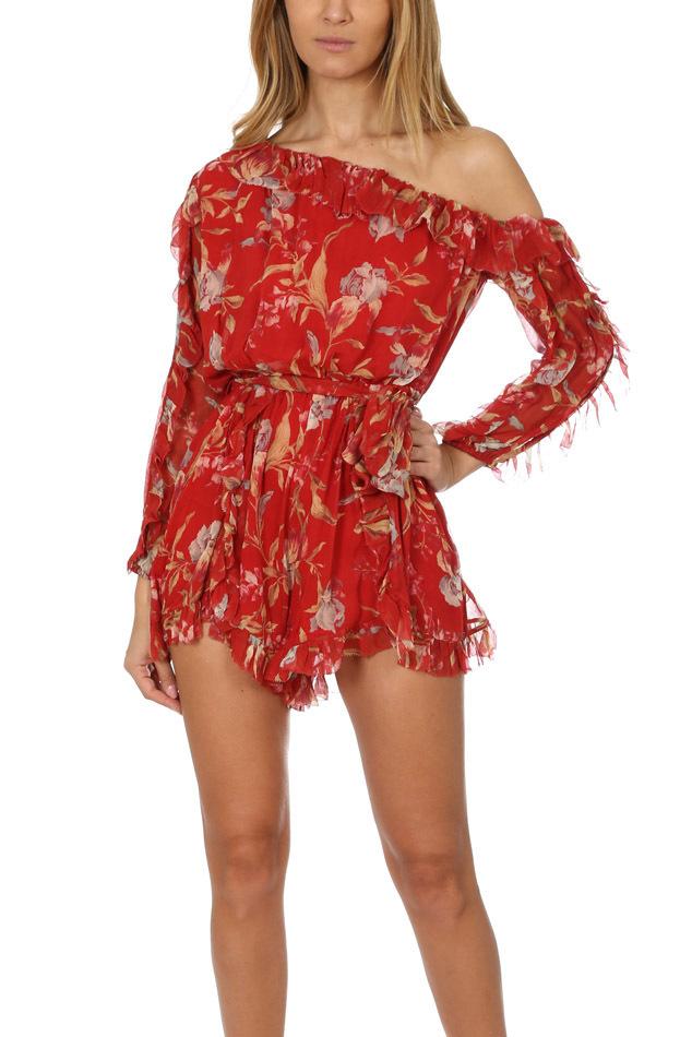 zimmermann corsair iris playsuit