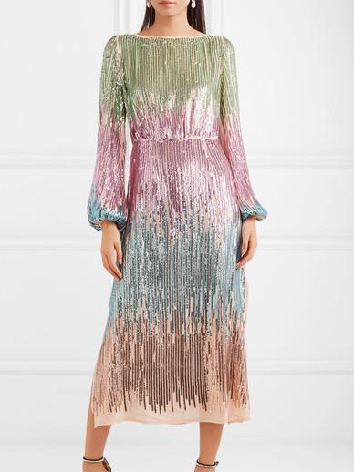 rixo coco sequin dress