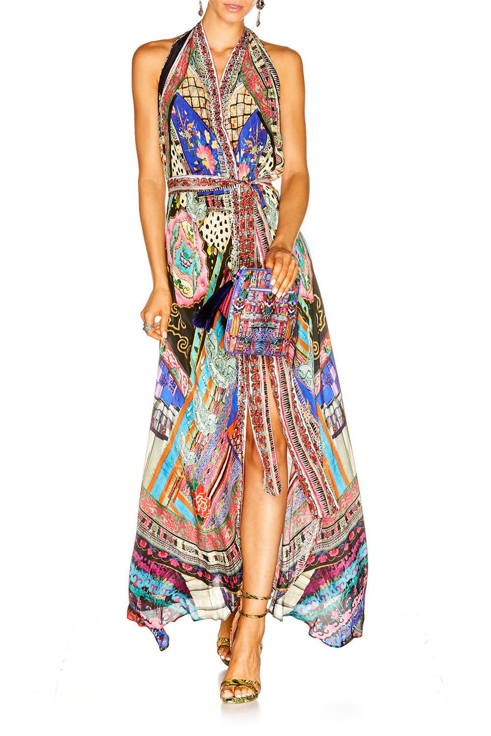 camilla wrap dress