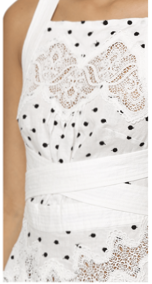 Zimmermann Apron Dress White Size 12 The Volte