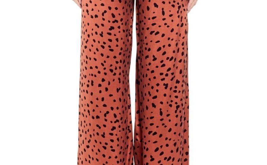 bec and bridge wild cat midi dress