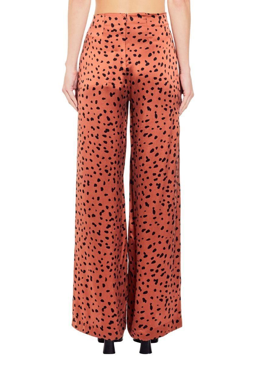 bec and bridge wild cat midi dress