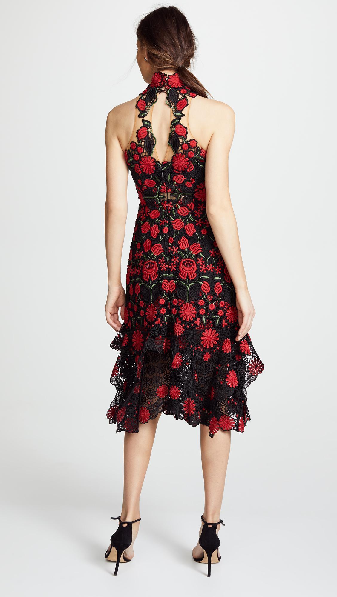 Thurley English Rose Midi Dress Size 8 The Volte