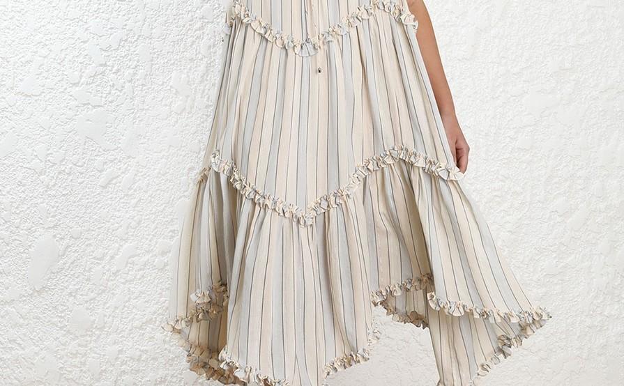 Zimmermann Bowie Floating Stripe Dress The Volte Zimmermann Bowie Floating Stripe Dress The Volte