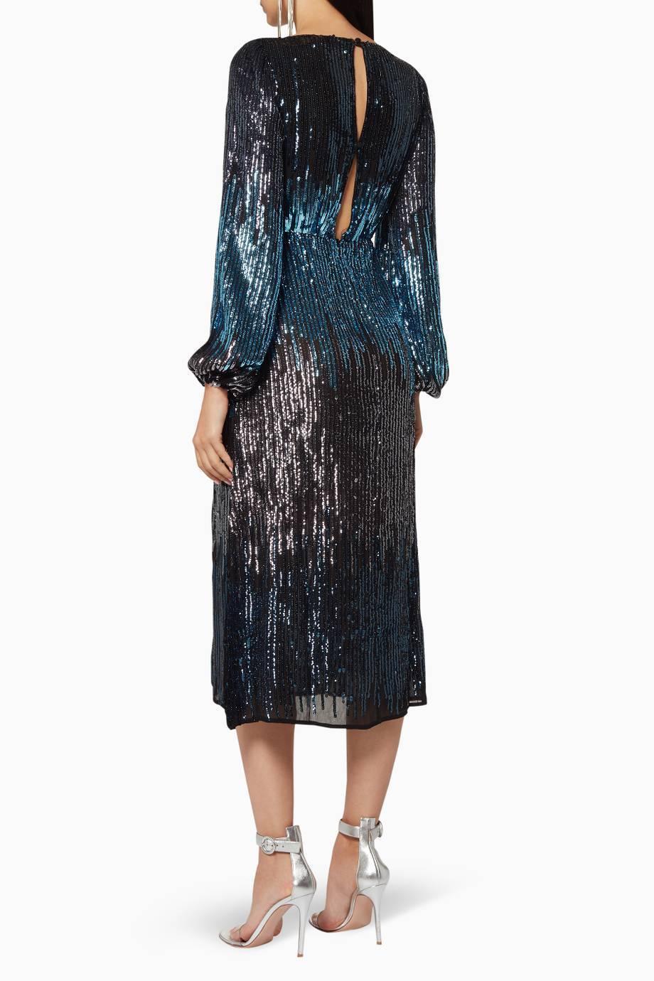 rixo coco sequin dress