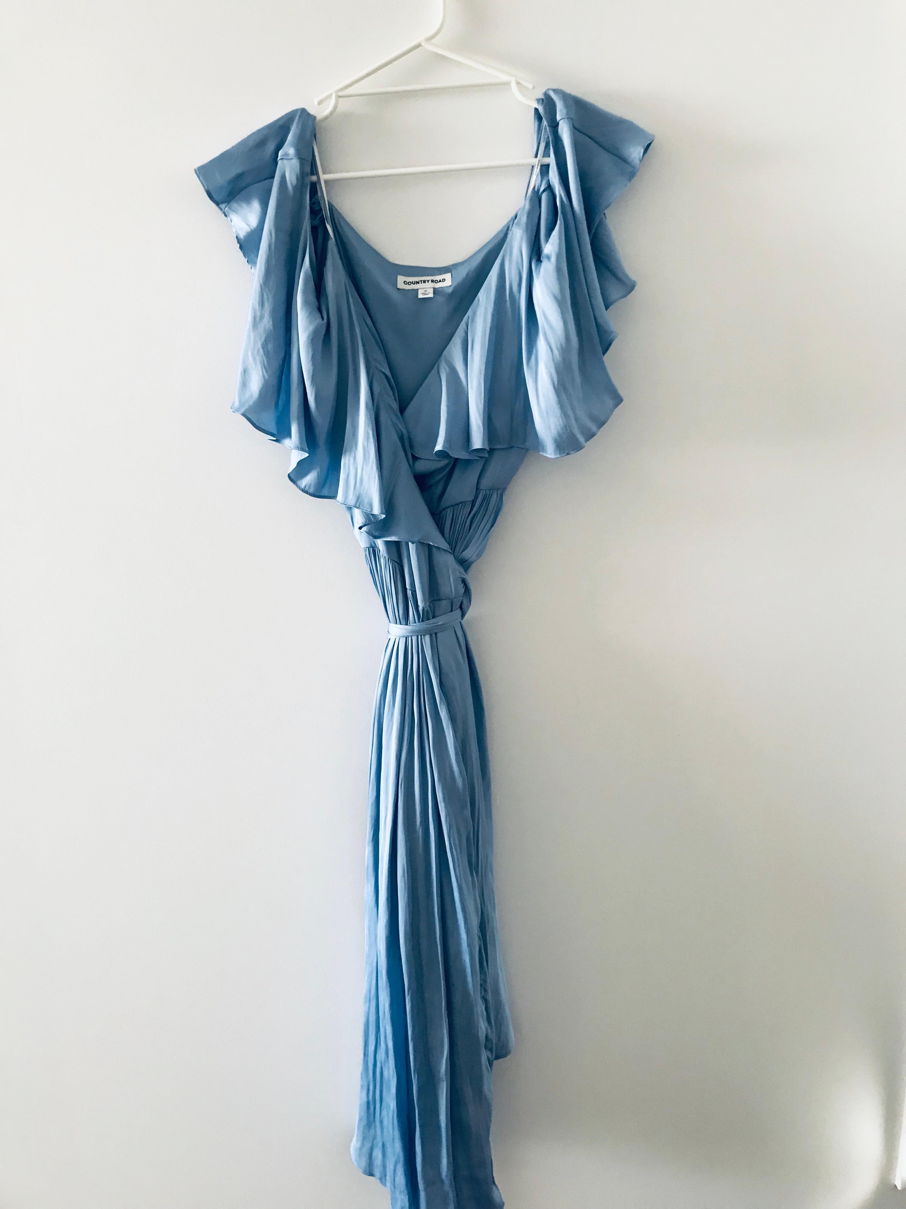 country road wrap dress