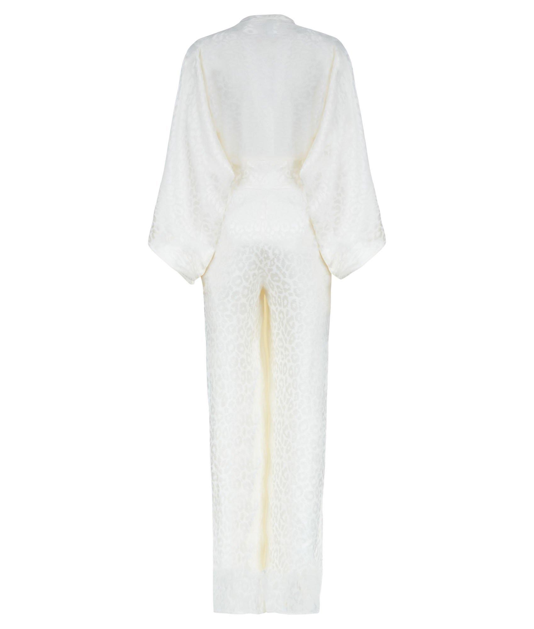 bianco kimono jumpsuit