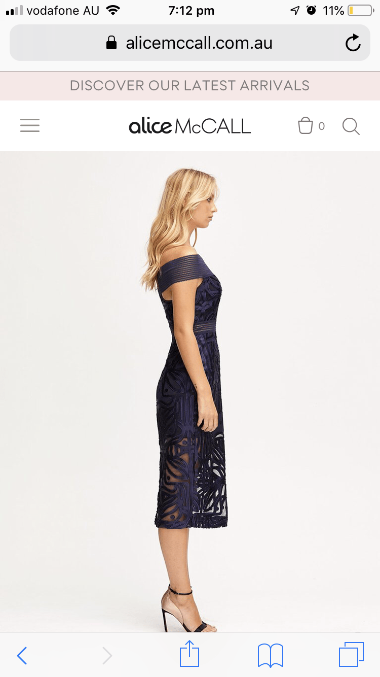 lunar eclipse midi dress