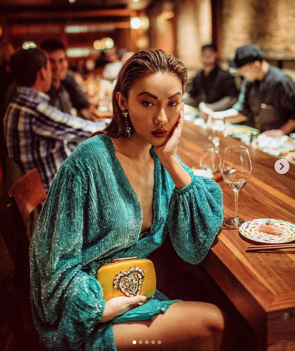 retrofete gabrielle robe dress green