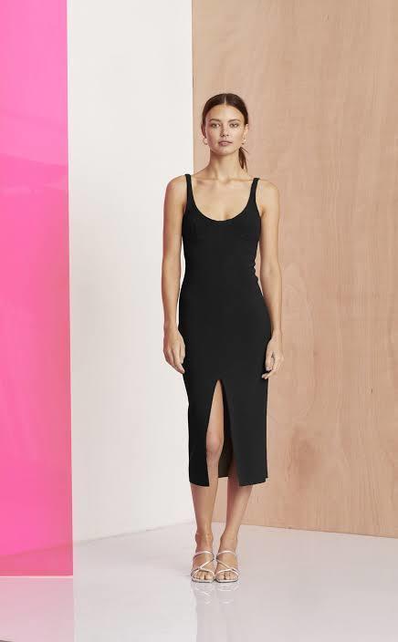 bec and bridge amelie cup midi dress