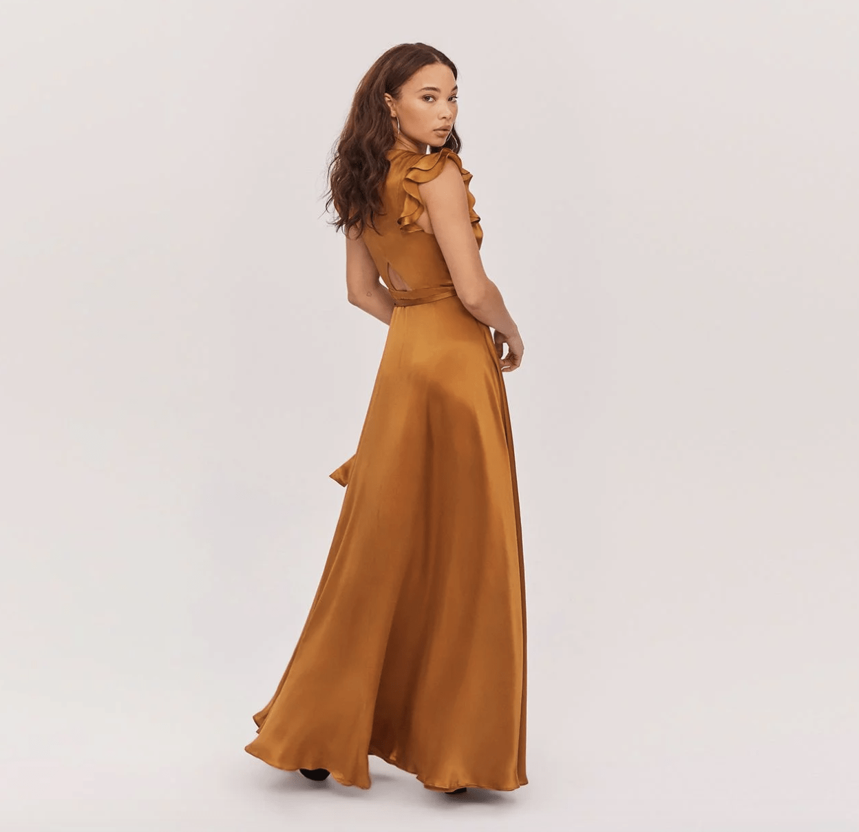 fame and partners silk dress