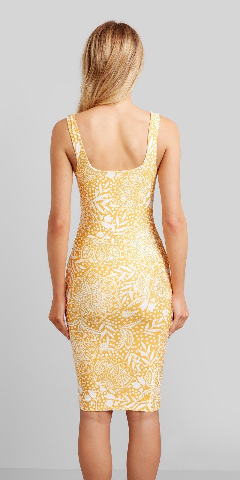 Kookai Lena dress Yellow size 6 The Volte