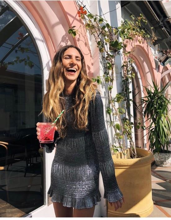 georgia alice silver dress