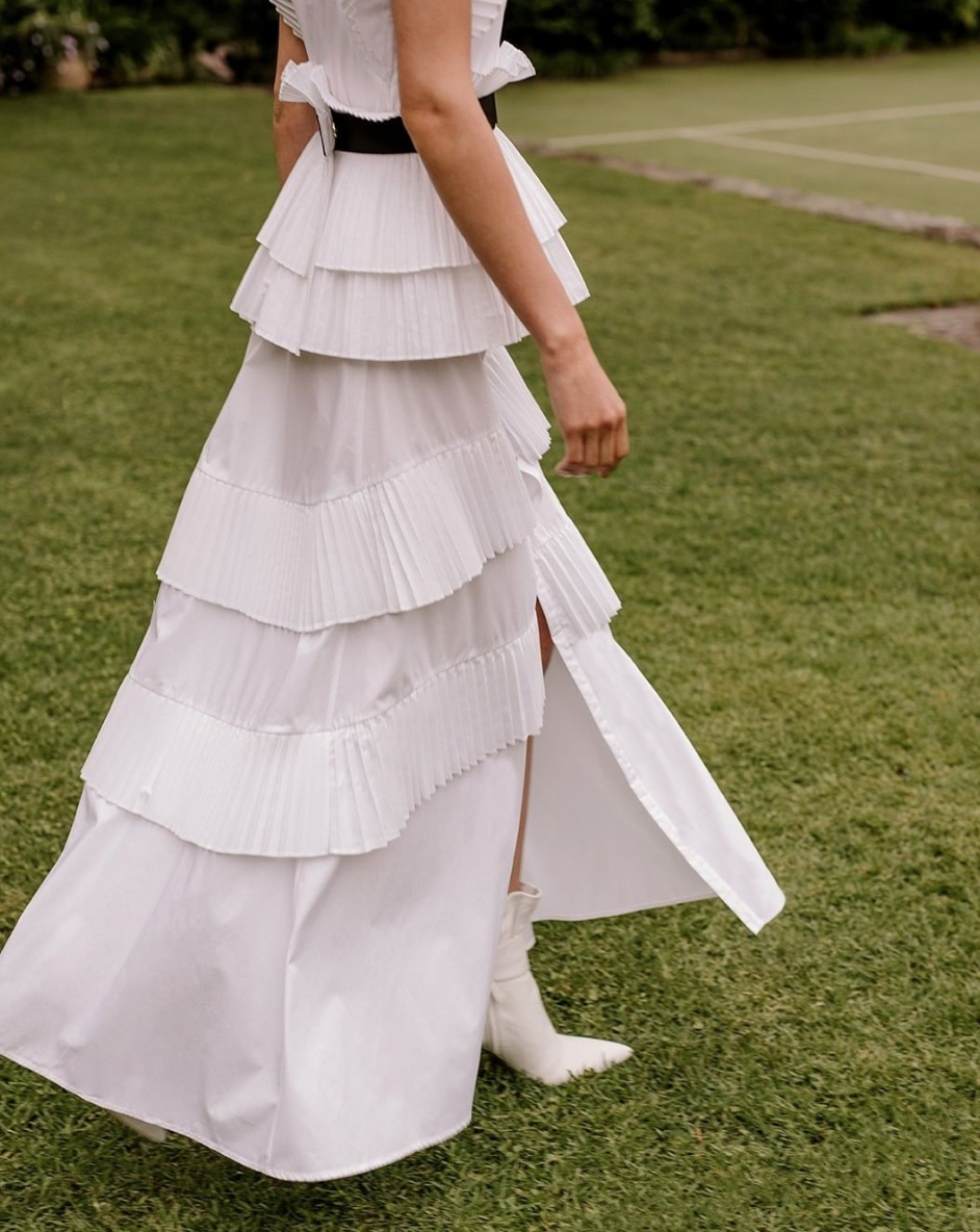 sass and bide white dress