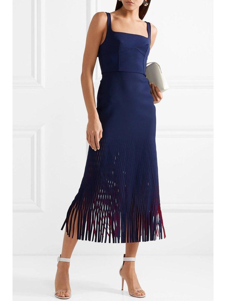 dion lee linear crepe dress Dion Lee Linear Crepe Dress Ivory Buy Dion Lee Neutral Ivory Linear Pleat  Strapless Dress For