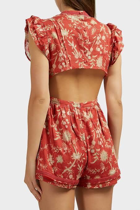 sir the label playsuit