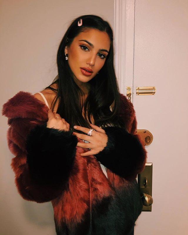 Unreal Fur Flaming Lips Faux Fur Coat size 6 The Volte