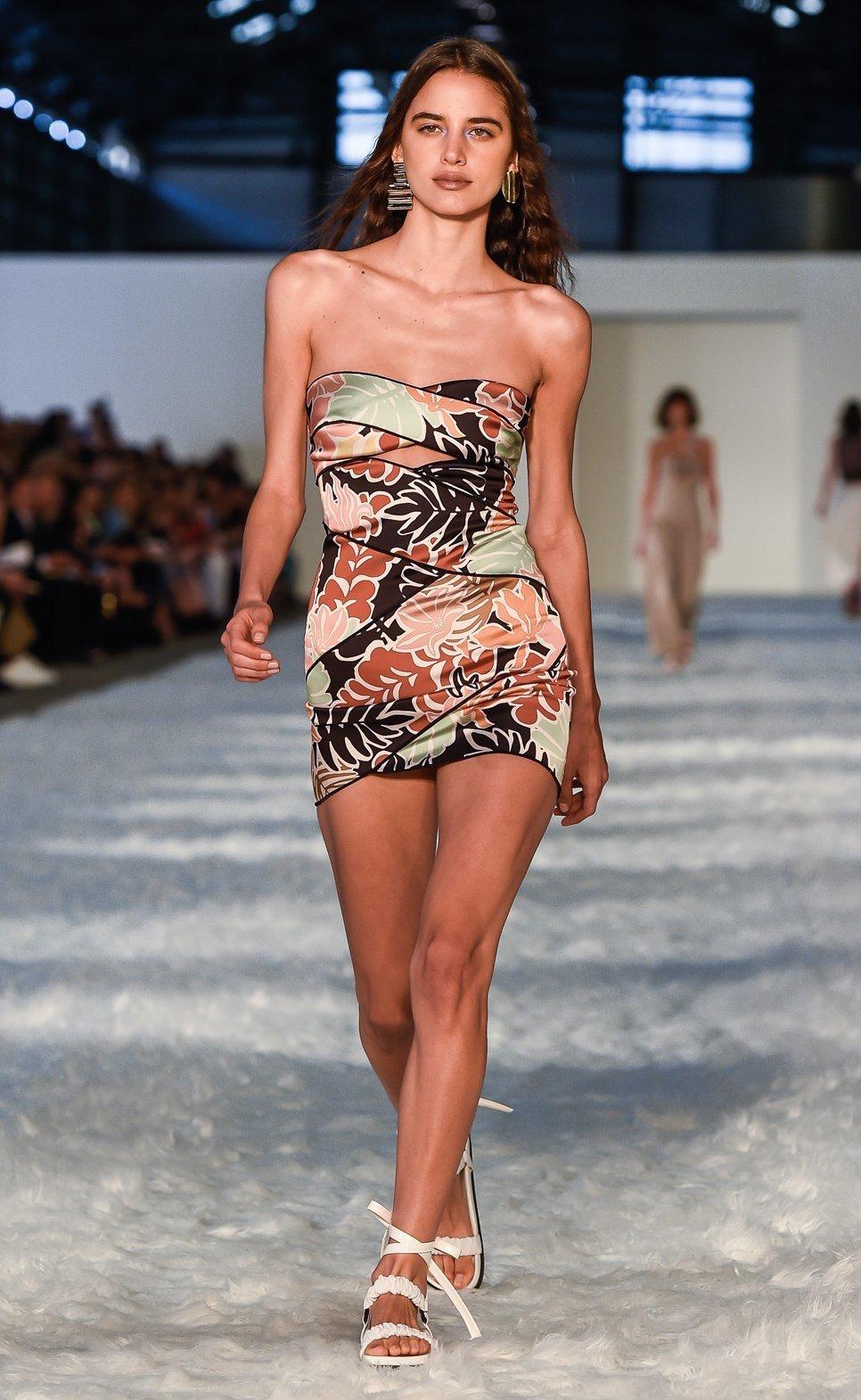 bec and bridge satin dress