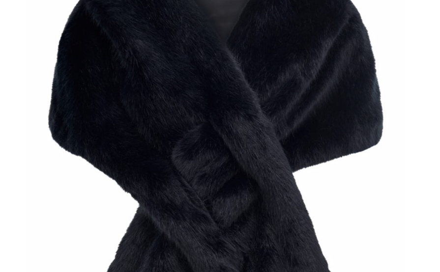 forever new fur wrap