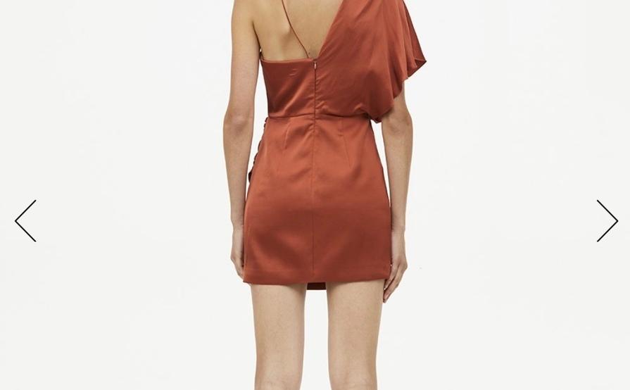 MIAMI HEAT ASYMMETRIC MINI DRESS The Volte