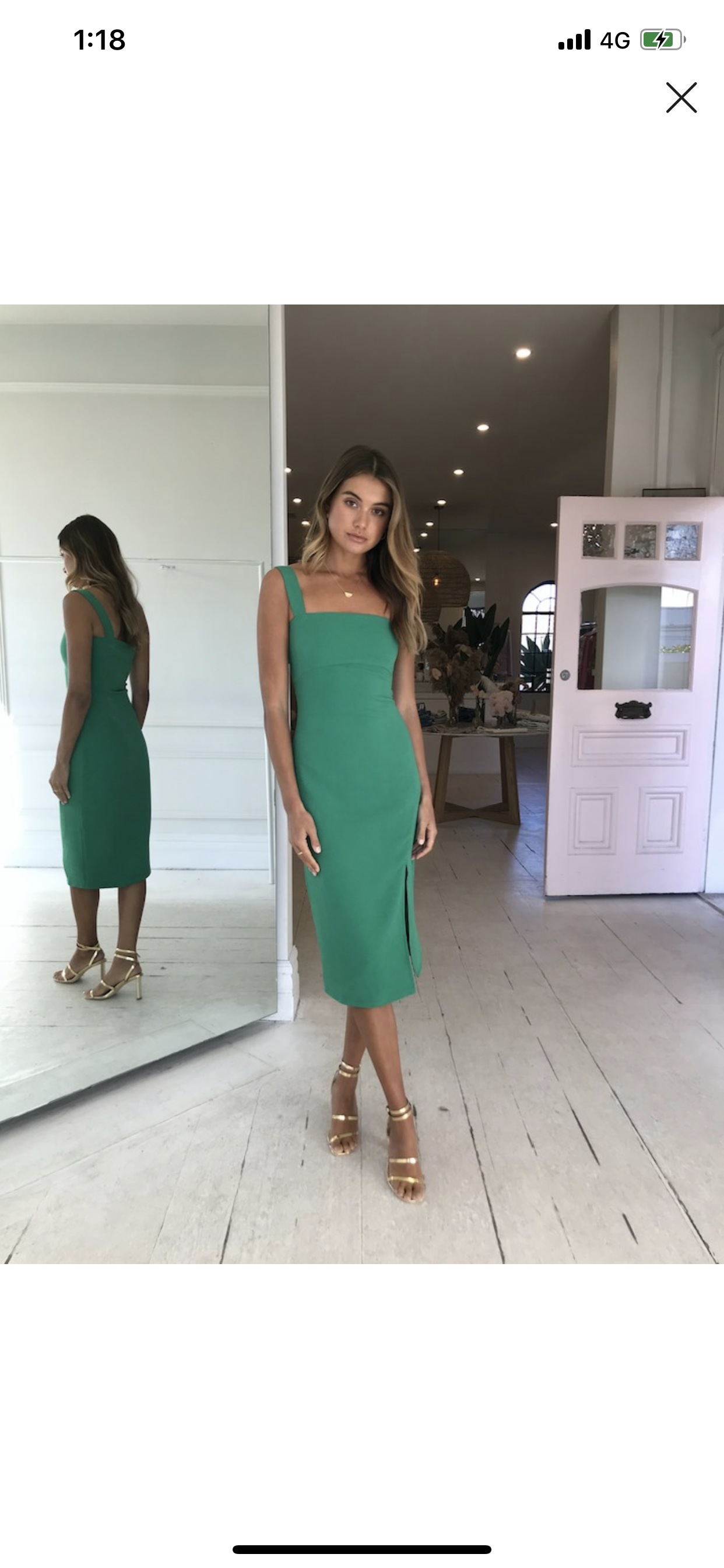 nicola jersey midi dress