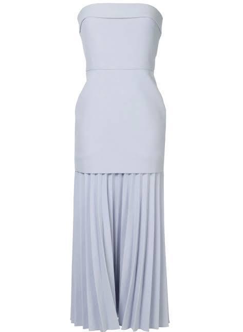 dion lee white pleated dress Mini 110 cm / 43.3 inches Dress weight Dion Lee - Godet Pleat