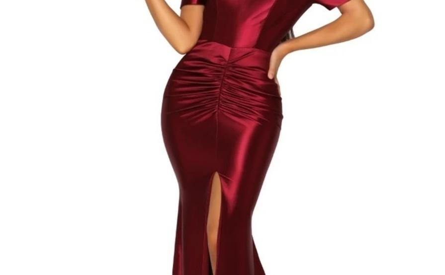 Portia And Scarlett PS5045 Long Dress Red Size 6 The Volte Portia And Scarlett PS5045 Long Dress Red Size 6 The Volte