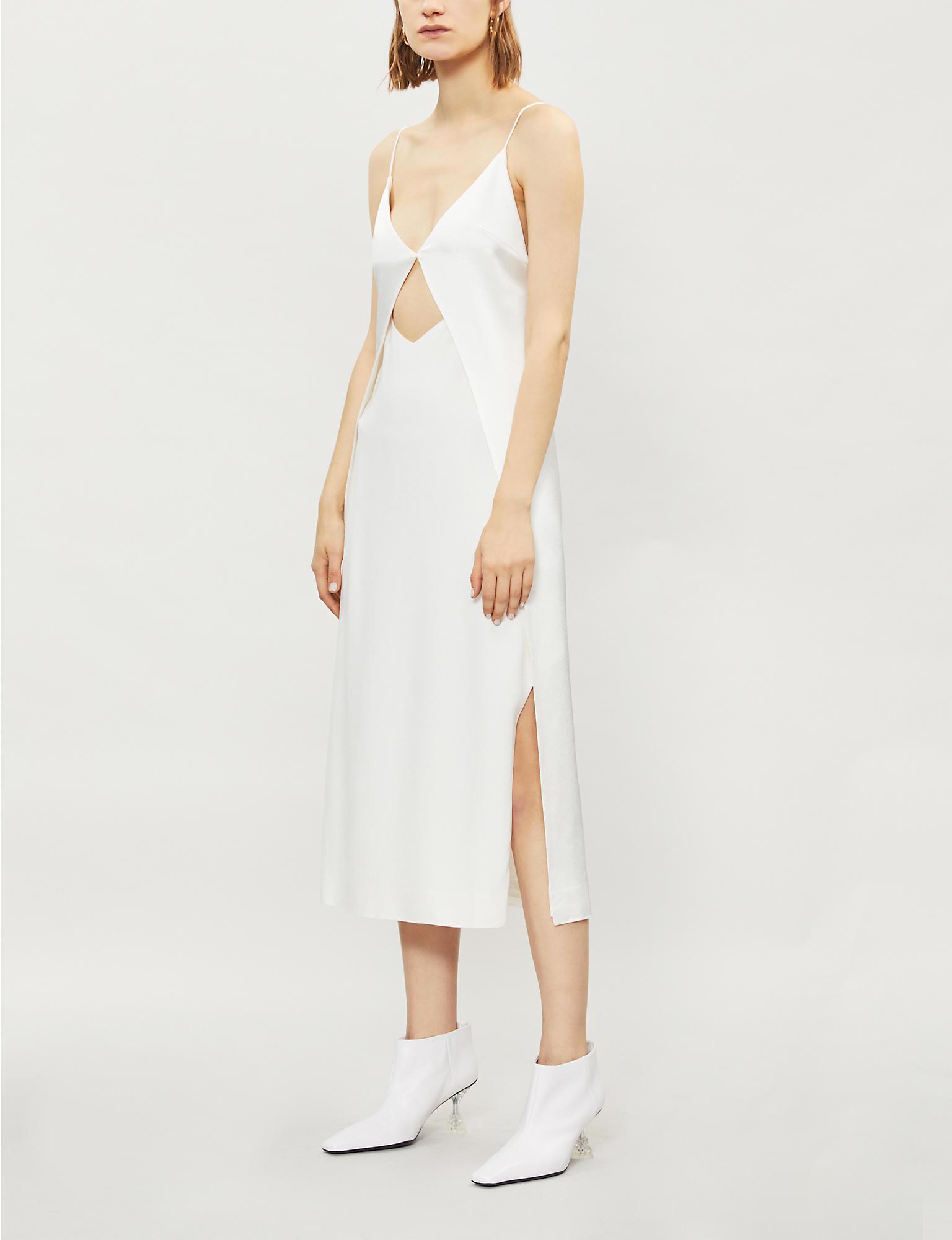 Dion Lee Tessellate Crepe Slip Dress Size 12 The Volte