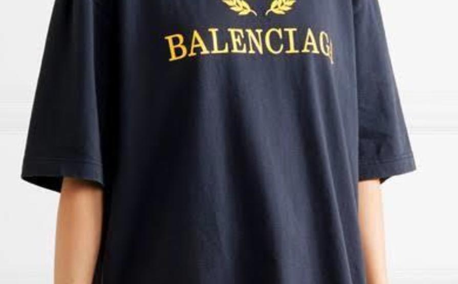 balenciaga oversized t shirt women's