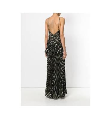 polka gown metallic dot self portrait size10 closet