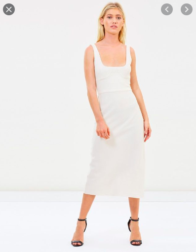 bec and bridge bridgette midi dress
