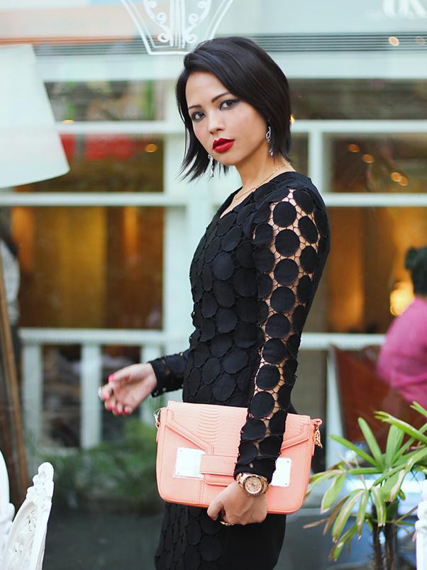Van Heusen Limited Edition Cocktail Mini Dress BLACK The Van Heusen Limited Edition Cocktail Mini Dress BLACK The