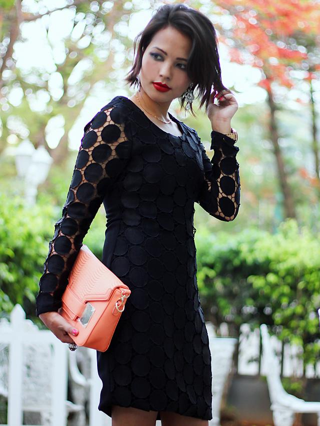 Van Heusen Limited Edition Cocktail Mini Dress BLACK The Van Heusen Limited Edition Cocktail Mini Dress BLACK The
