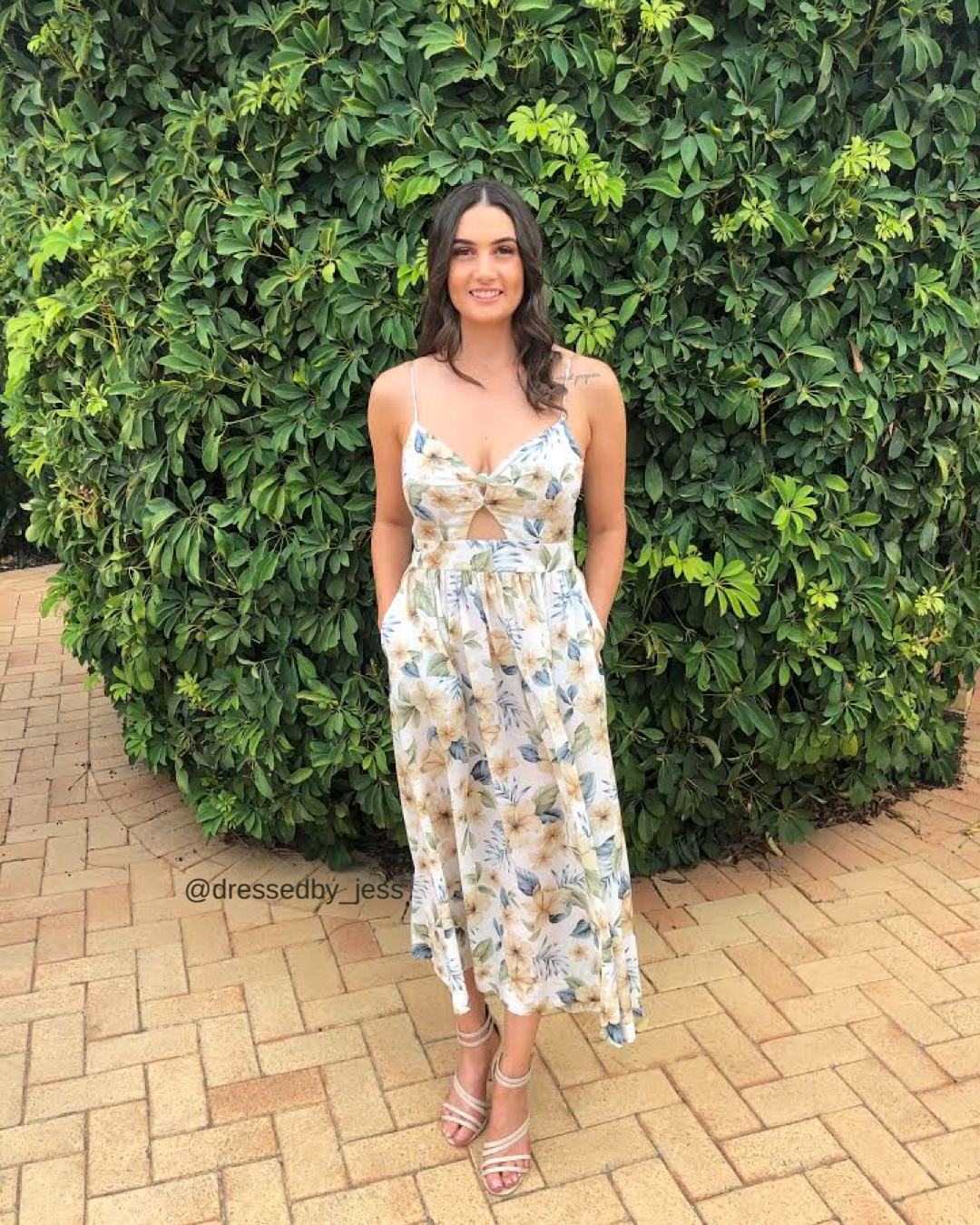 Bec and bridge fleurette midi dress Clearance