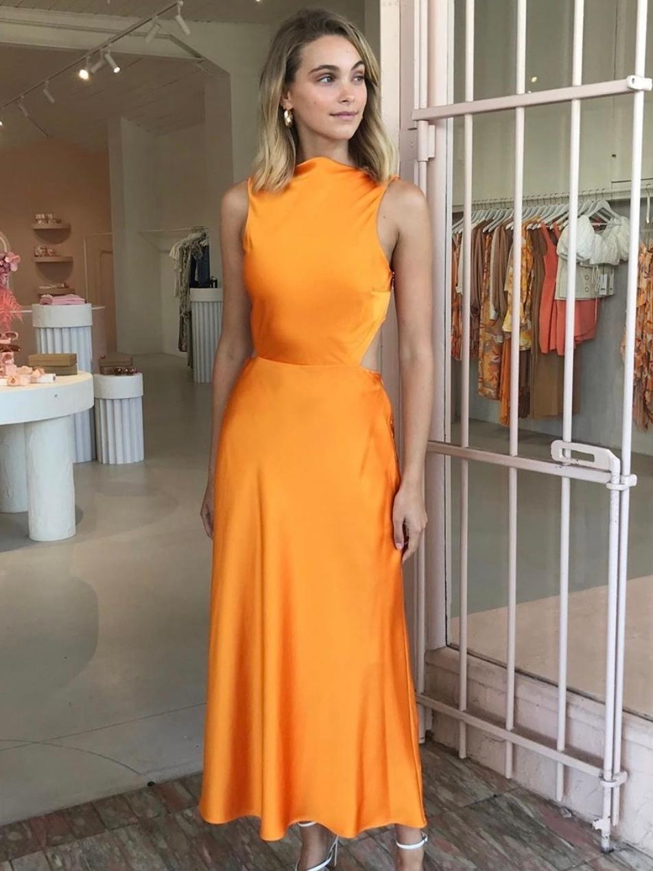 bec and bridge cut out dress