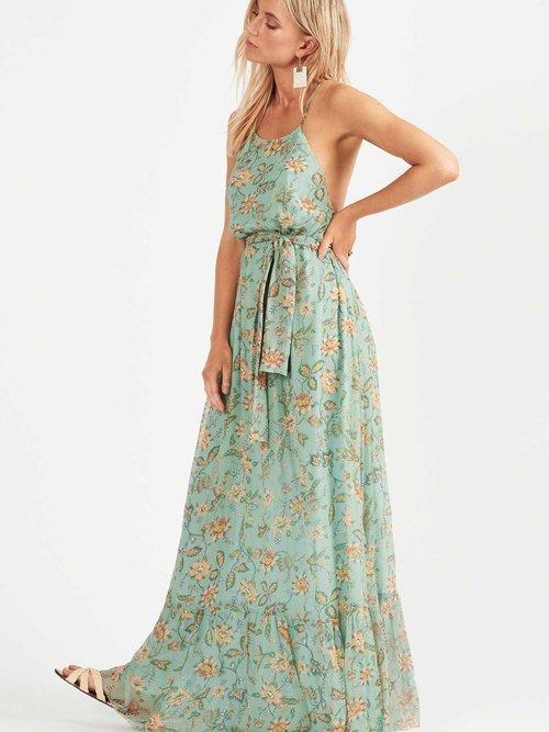 Tigerlily Persi Silk Maxi Dress The Volte