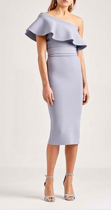 slub knit tee dress Classic Cotton Tulip Dress - Slub Knit Solid