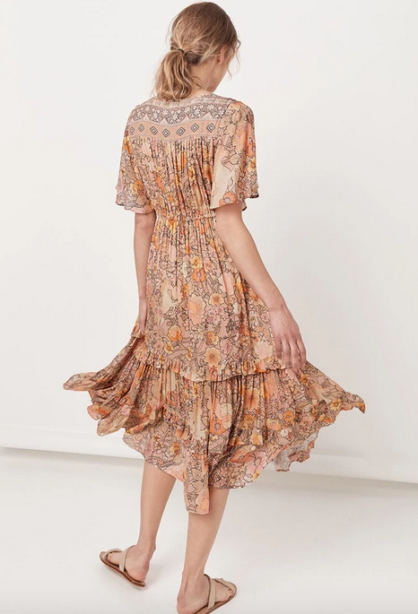 spell amethyst garden party dress