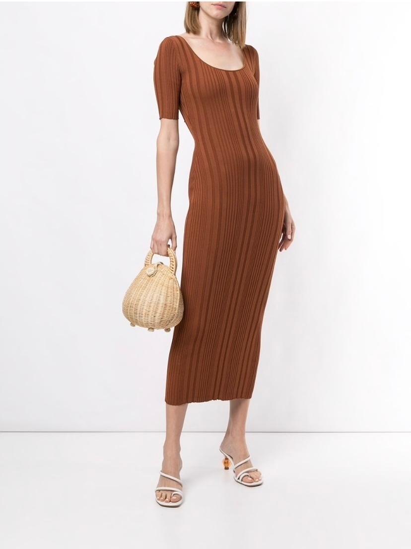 Bec and bridge brown knit dress Clearance