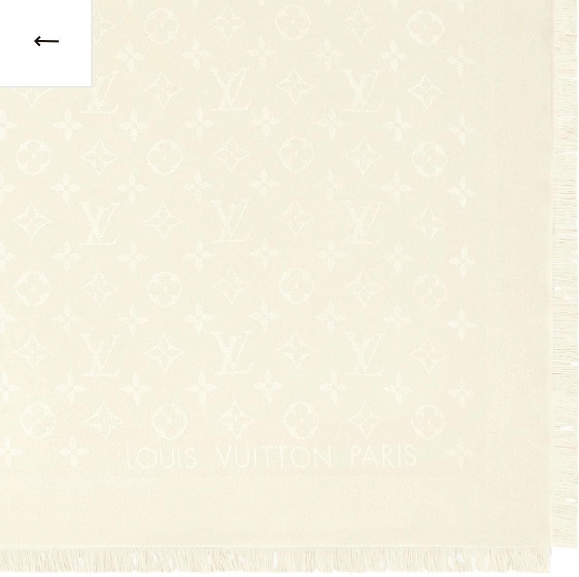 louis vuitton shawl tag
