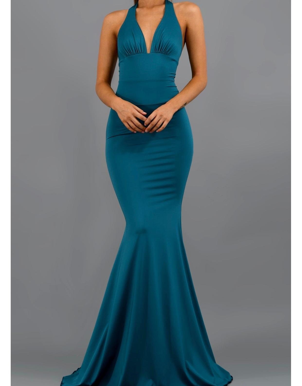 Studio Minc Teal Cancun Dress The Volte