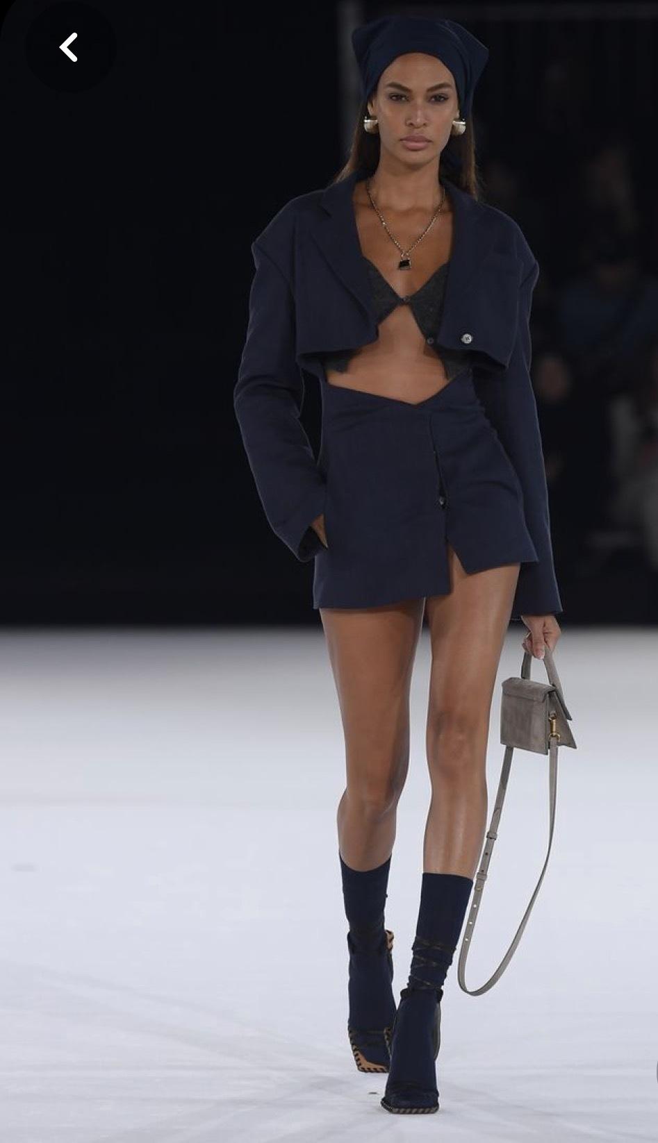 JACQUEMUS le Chiquito long, grey The Volte
