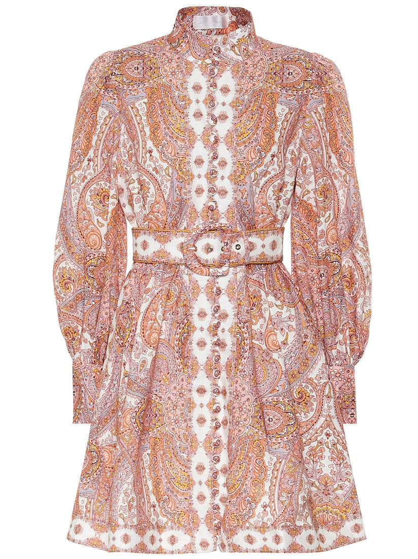 Zimmermann Paisley Mini Dress The Volte