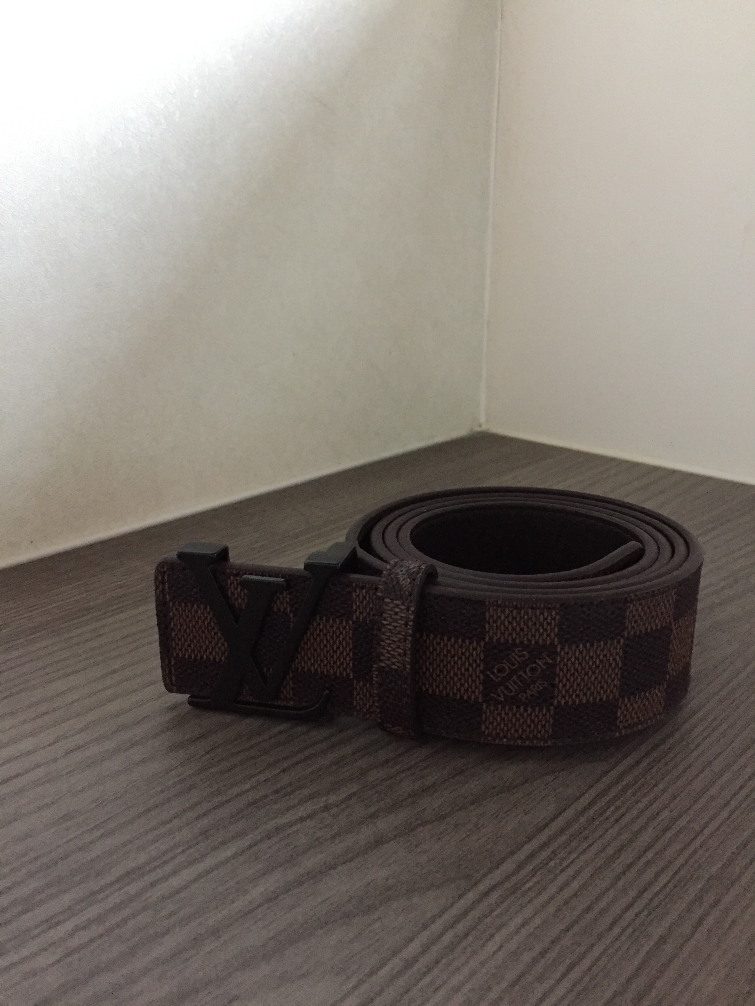 louis vuitton damier belt