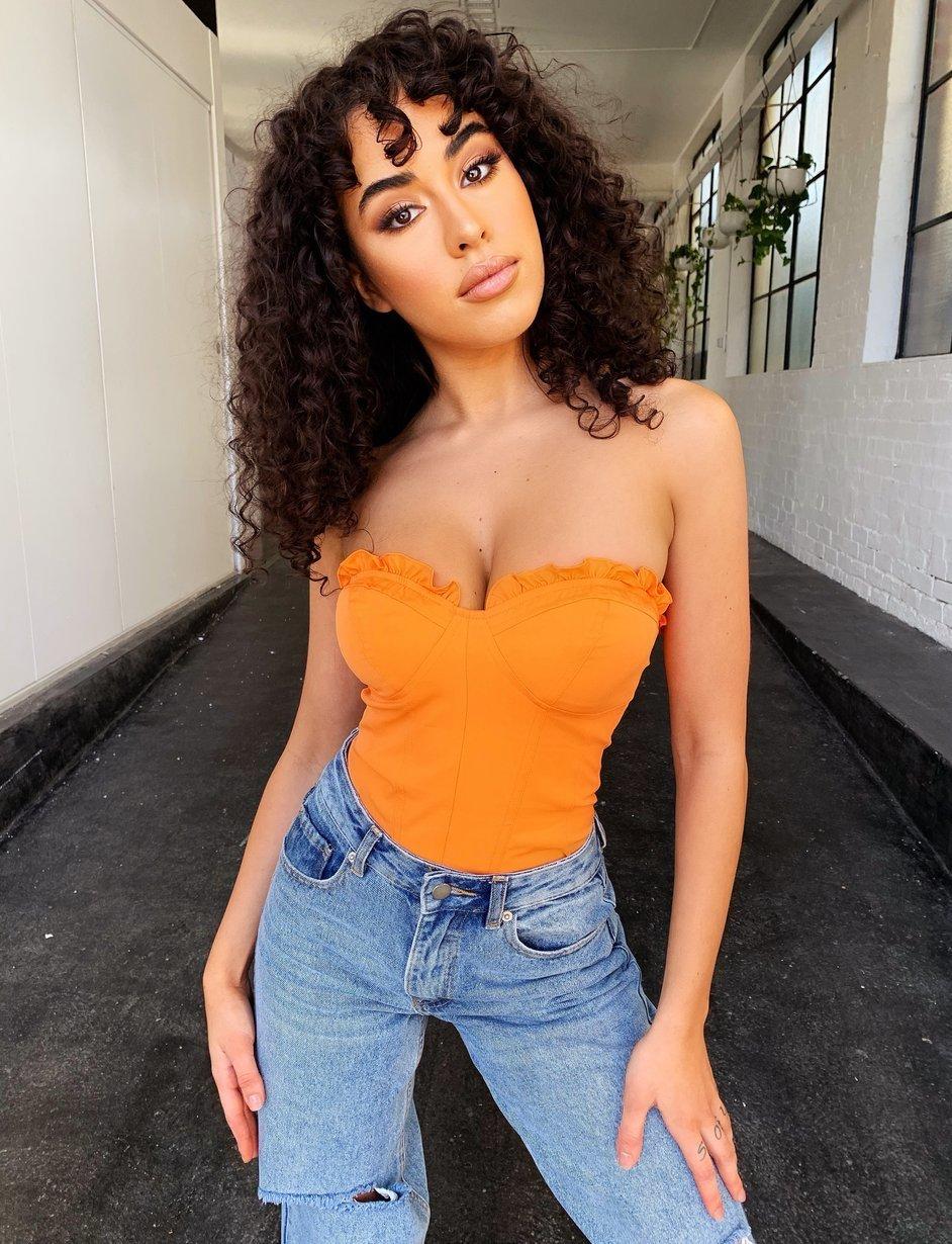 i am gia bustier top