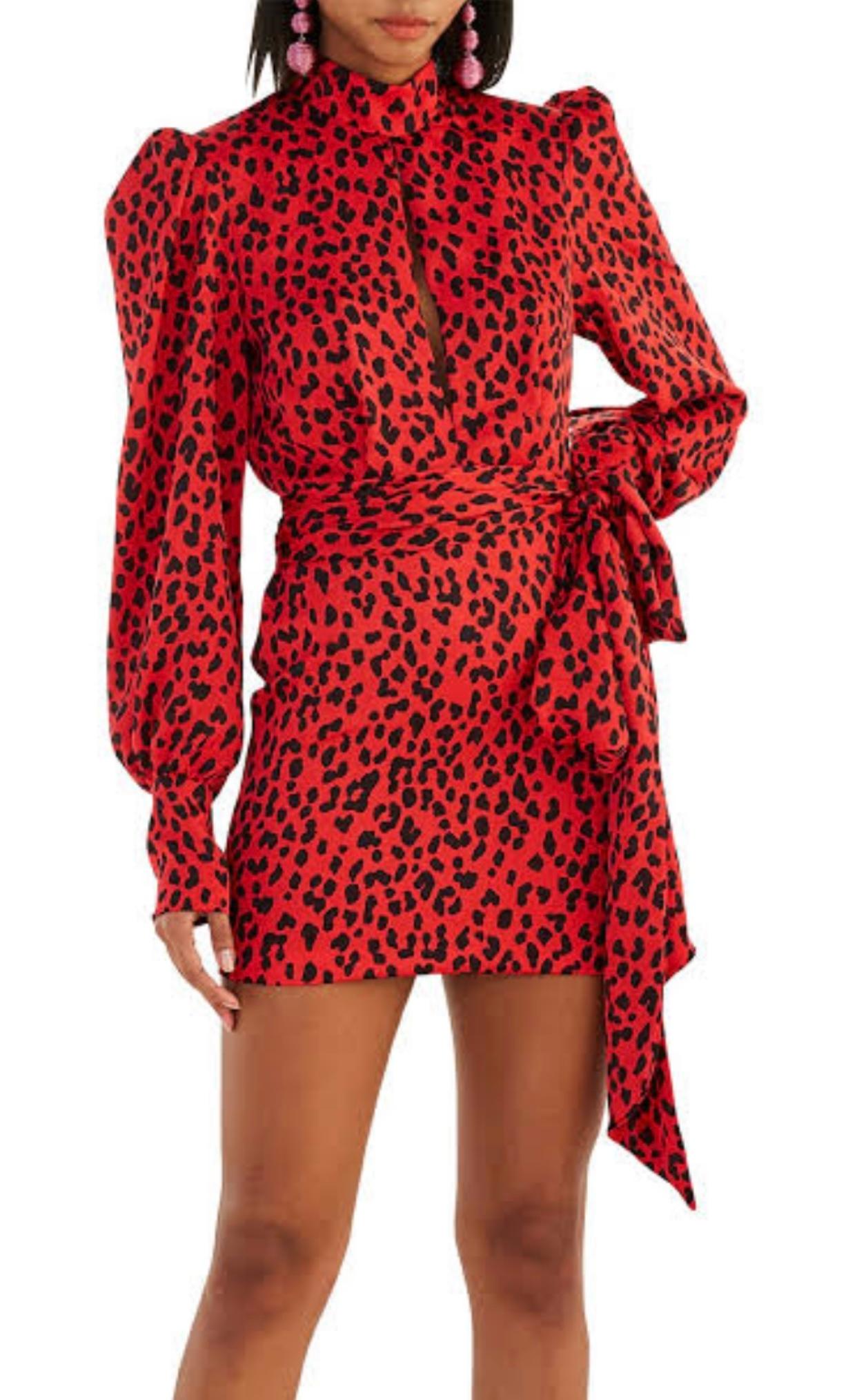 by johnny leopard dress