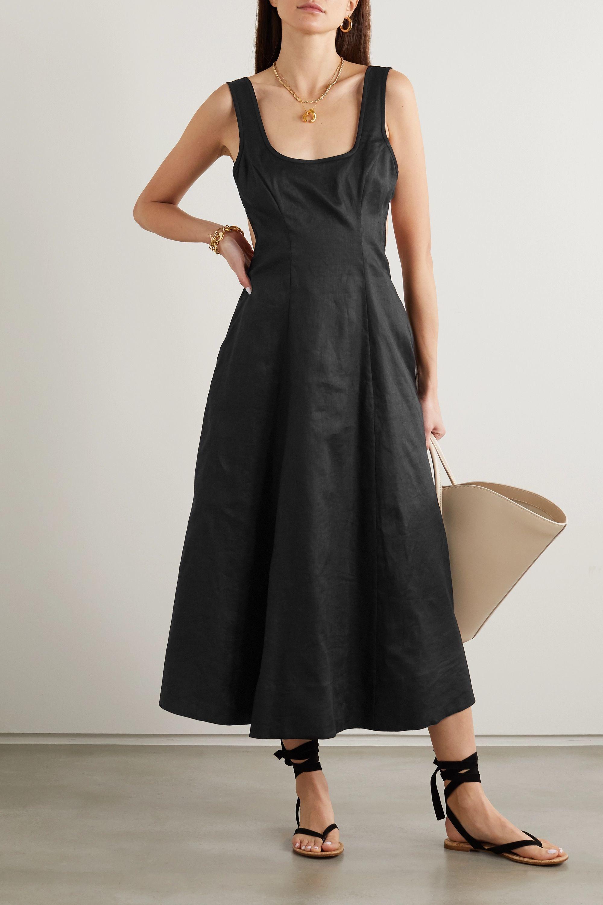 Lulu cut out midi dress Clearance