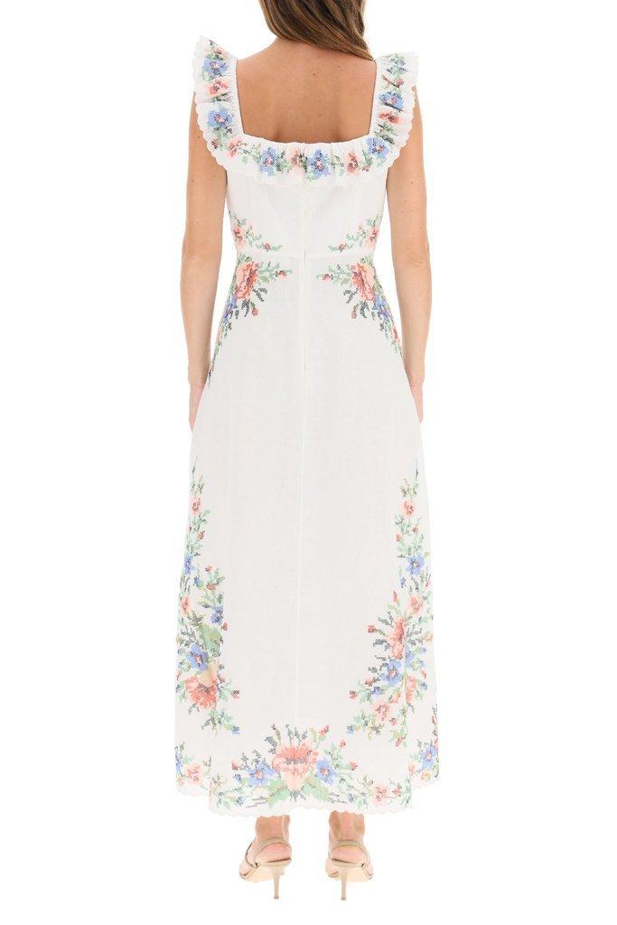 Zimmermann Juliette Cross Stitch Dress The Volte