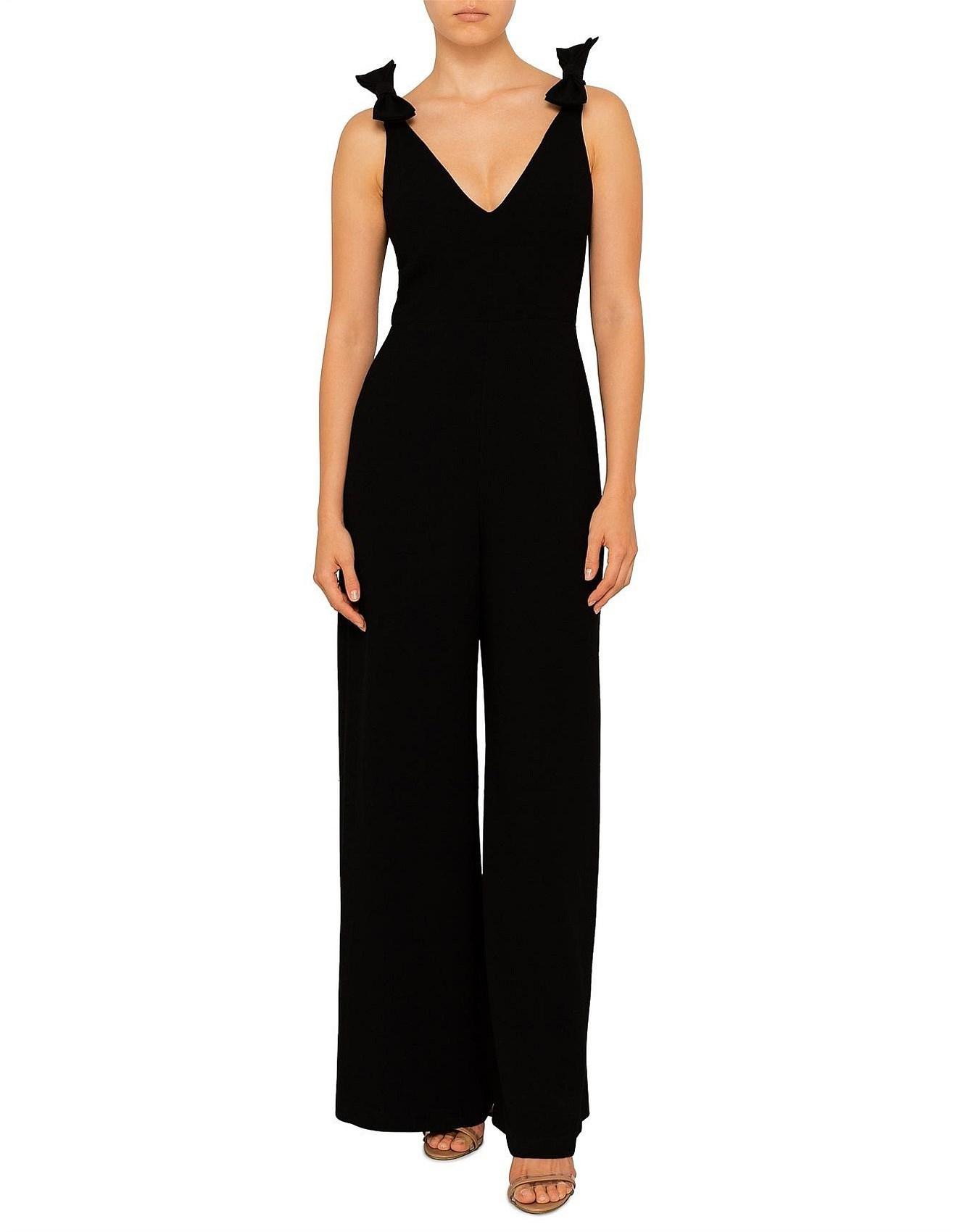 Zimmermann bow jumpsuit Clearance