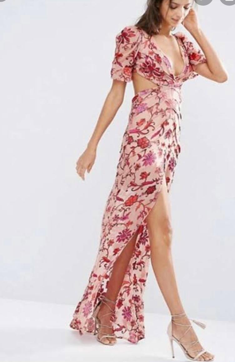For Love and Lemons Saffron Maxi Dress XS The Volte